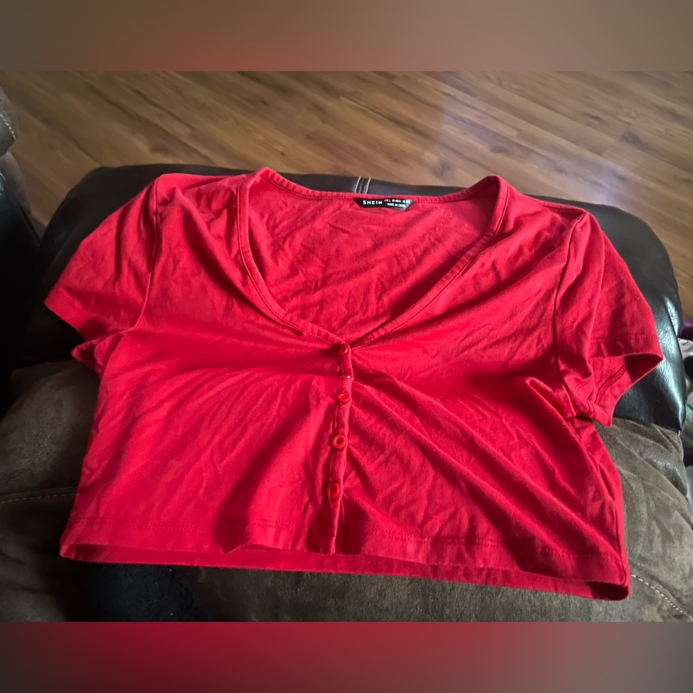 Red Croptop